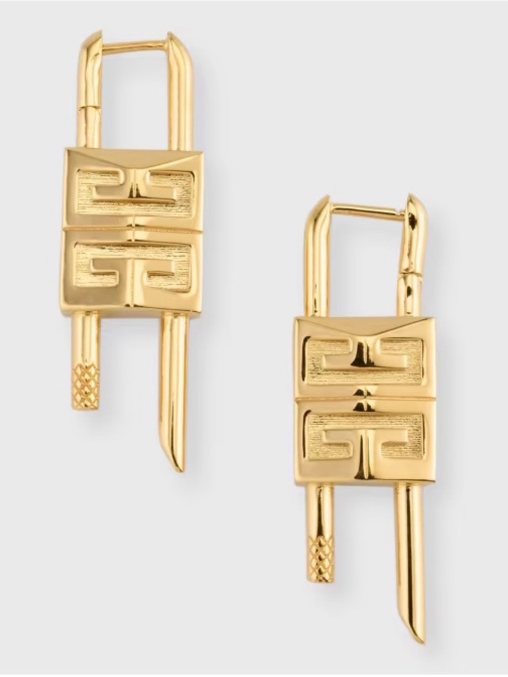 Gold Tone Geometric Drop Earrings - Women Jewelry